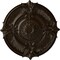 Ekena Millwork Attica Acanthus Leaf Ceiling Medallion (Fits Canopies up to 4 5/8"), 53 1/2"OD x 3 1/2"P, Bronze CM53ATBZS - alternate 1